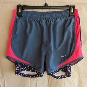 Nike Dri-Fit 2-in-1 Running Shorts, Like New
